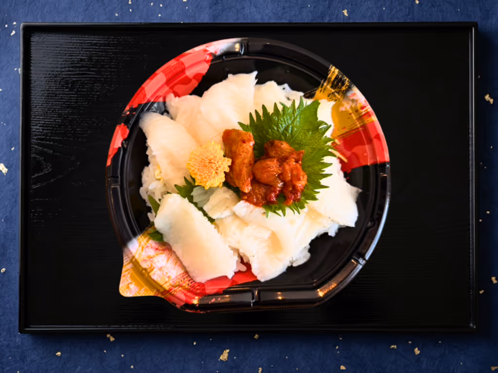 えんがわ三色丼