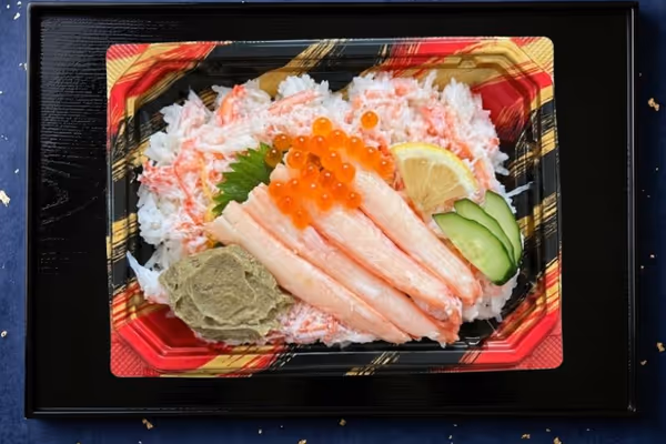 蟹ちらし - 蟹身と蟹味噌を存分に味わえる冬限定の海鮮丼